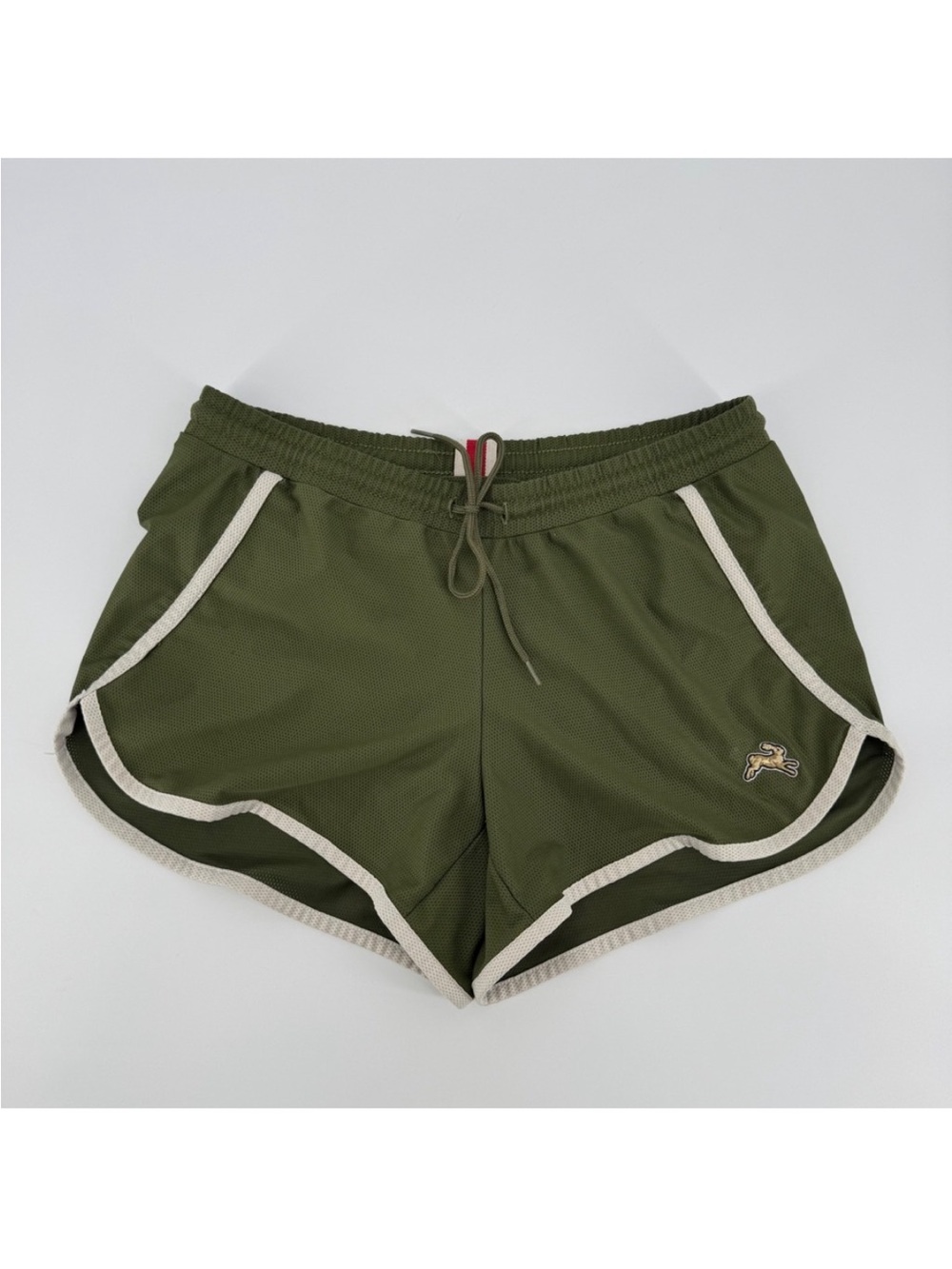 Tracksmith Van Cortlandt
Running Shorts Women’s Large
Olive Green Mesh Athletic